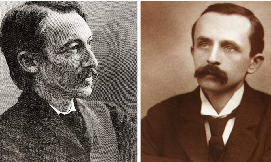 Robert Louis Stevenson and JM Barrie.