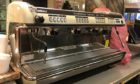 Aberdeen airport is giving away equipment from its cafe after it went bust. Picture shows; Aberdeen Airport cafe equipment.. Aberdeen. Supplied by Aberdeen airport Date; Unknown