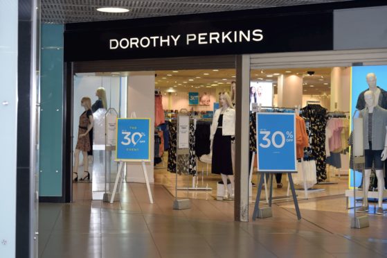 Dorothy Perkins is under-threat