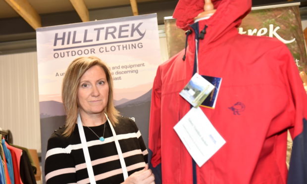 Hilltrek Outdoor Clothing owner Susan Griffiths.