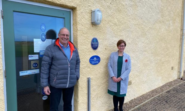 Richard Thorne and Esther Green have joined the Portsoy Community Enterprise.