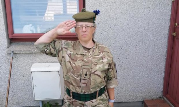 Cadets from 1st Battalion The Highlanders Army Cadet Force (ACF) including Lieutenant Lorraine Wright, Detachment Commander for Alness ACF will trek 24 miles in aid of ex-servicemen and women battling mental health problems and Christmas alone.