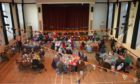 The annual Stewarts Hall Christmas lunch in 2019.