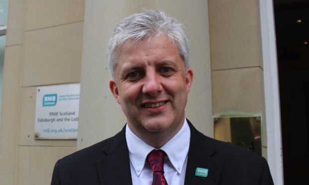 Director of RNIB Scotland James Adams.