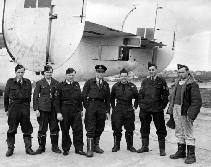 RAF personnel from CXX Squadron were based in Iceland during the Second World War.