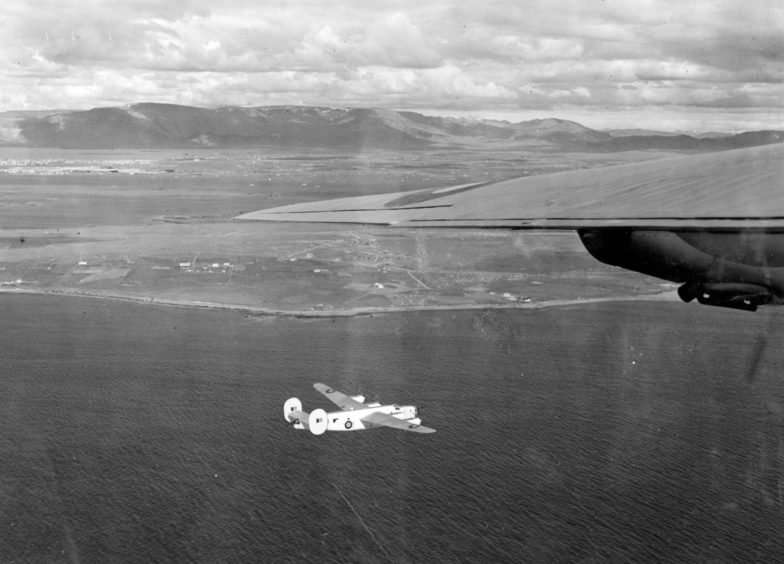 RAF planes operating from Iceland during the Second World War.