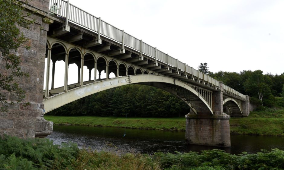 Park Bridge, linking Durris and Drumoak in Aberdeenshire, has been closed since February 2019.