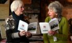 Director of Portsoy  Community Enterprise Anne McArthur, left  and Salmon Bothy volunteer Moira Smith with the new publication.