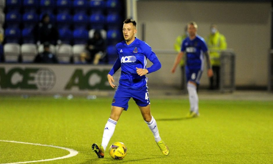 Cove Rangers midfielder Connor Scully, who has signed a new deal until 2023.