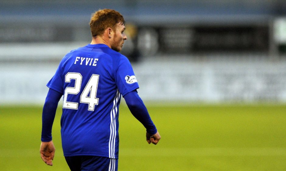 Cove Rangers midfielder Fraser Fyvie