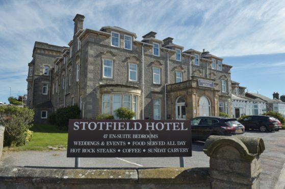The Stotfield Hotel in Lossiemouth.