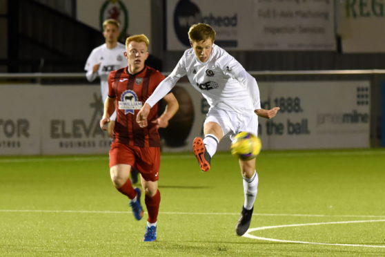 Cove Rangers midfielder Blair Yule.