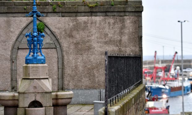 The Temperance Fountain in Fraserburgh.