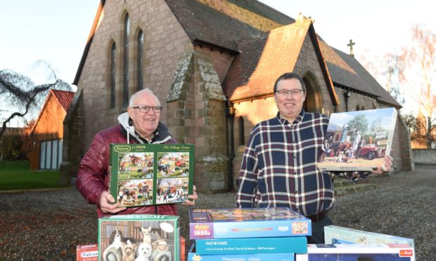 Bob and Stuart Philip are asking people to donate 500 and 1000-piece jigsaws to support Macmillan Cancer Support.