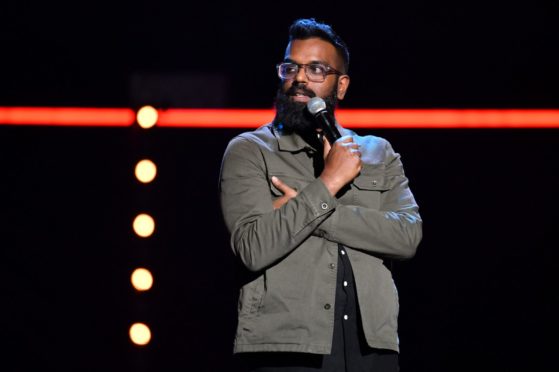 Romesh Ranganathan filmed scenes for his new TV show in the Western Isles
