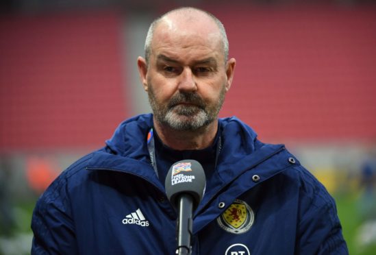 Scotland boss Steve Clarke.