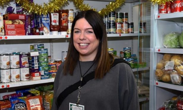 Claire Whyte of Fersands and Fountain community project.
Picture by Jim Irvine