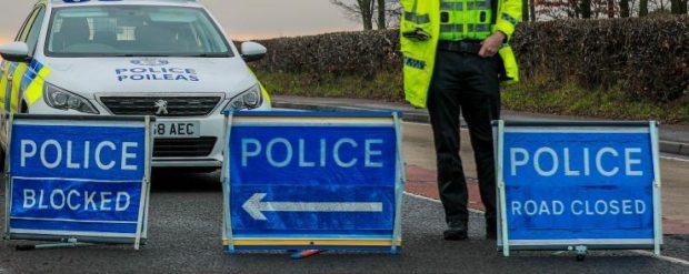 The accident happened on the A836 road