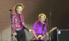 August 1, 2019: Singer Mick Jagger and guitarist Keith Richards perform with their band, The Rolling Stones, at MetLife Stadium on their No Filter tour