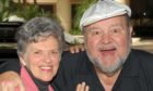 Carol Arthur pictured with husband Dom DeLuise.