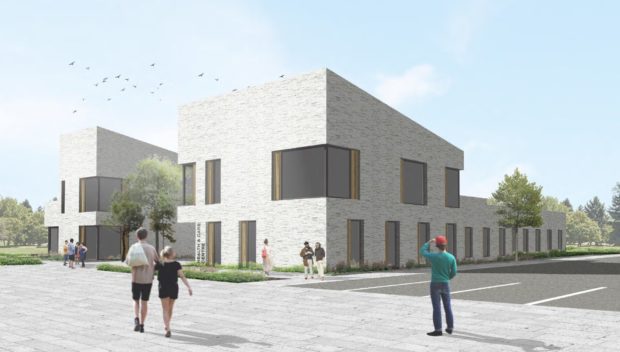 An artistic impression of the planned £8.1m health centre at Greenferns in Northfield.