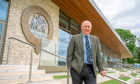 RHASS chairman Bill Gray in front of the new members' building at the Royal Highland Showground at Ingliston, Edinburgh.