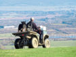 Farming has the poorest safety record of any occupation in the UK and seeing quad riders without helmets does not help.