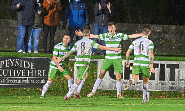 Buckie Thistle are one of the Highland League's top outfits.
Pictures by Jason Hedges