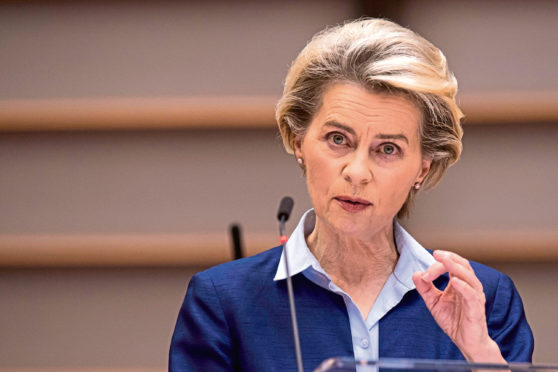 Commission president Ursula von der Leyen hit out at farm ministers.