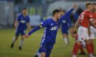 Mitch Megginson found the net twice for Cove Rangers.