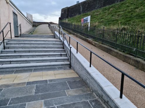 Improvements at Castle Wynd  in Inverness are now complete.