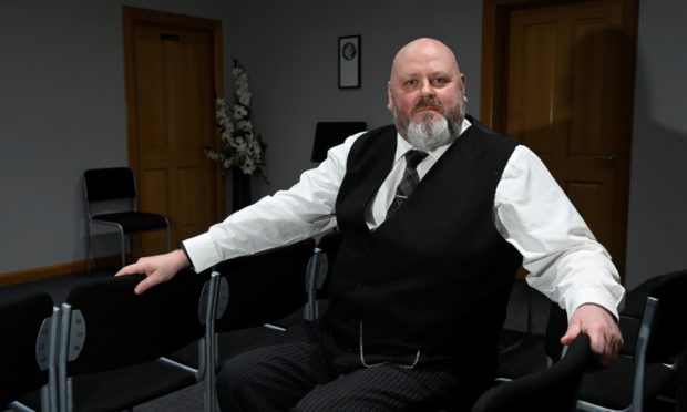 Funeral director Paul Deans