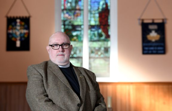 Rev Hutton Steel at High Hilton Parish Church.   
Picture by Kami Thomson