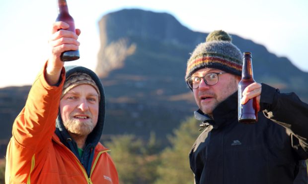 Eigg brewery founders Ben Cormack and Stu McCarthy