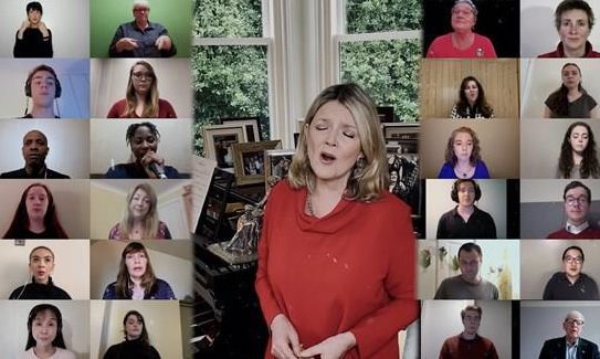 Fiona Kennedy and Global Choir have released charity single Stronger For The Storm, composed by Paul Mealor.
