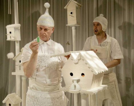Lyth Arts Centre has unveiled its festive programme, which includes a film of White, the Catherine Wheels children's Christmas show.