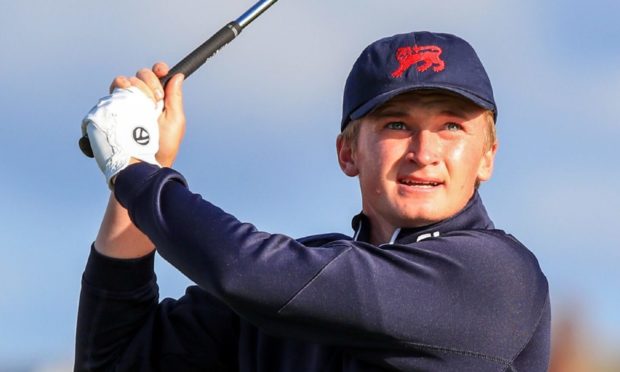 Nairn golfer Sandy Scott at the 2019 Walker Cup.