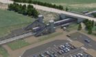 Network Rail have lodged plans for a double-platform station at Inverness Airport.