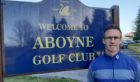 New Aboyne Golf Club director of golf Mike Kinloch.
