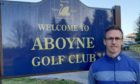 New Aboyne Golf Club director of golf Mike Kinloch.