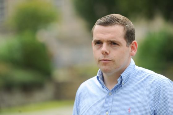 Moray MP Douglas Ross.