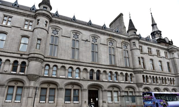 Aberdeen Sheriff Court.