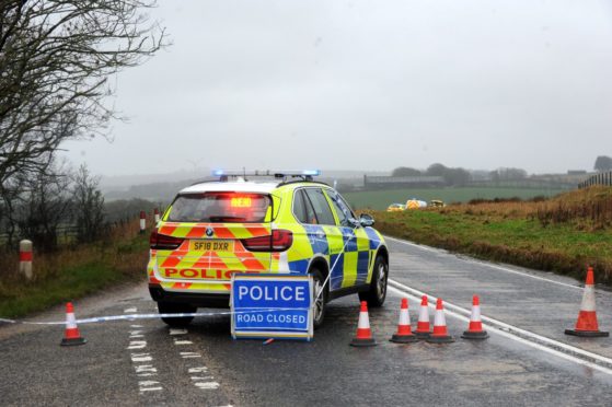 Emergency services were called out to the crash around 8.50am. Picture by Chris Sumner