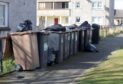 Bin strikes are to be held in August and September over pay dispute with Cosla and GMB Scotland. Picture by Kath Flannery.