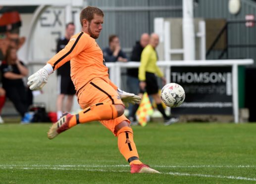 Inverurie Locos goalkeeper Andy Reid has decided to take a break from football
