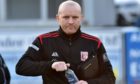 Inverurie Locos manager Andy Low.
Picture by Kenny Elrick