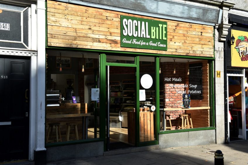 Social Bite Launches 5 Meal Voucher To Keep Aberdeen s Homeless Warm