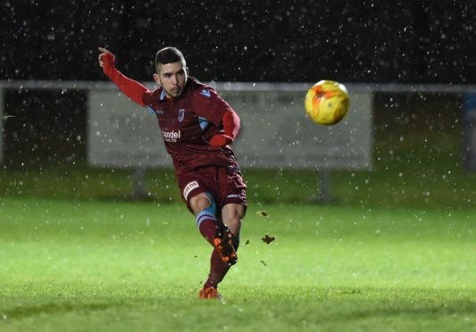 Craigg MacAskill scored direct from a corner for Keith