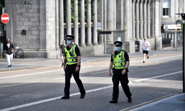 Concerns have been raised over a coronavirus outbreak among Aberdeen police