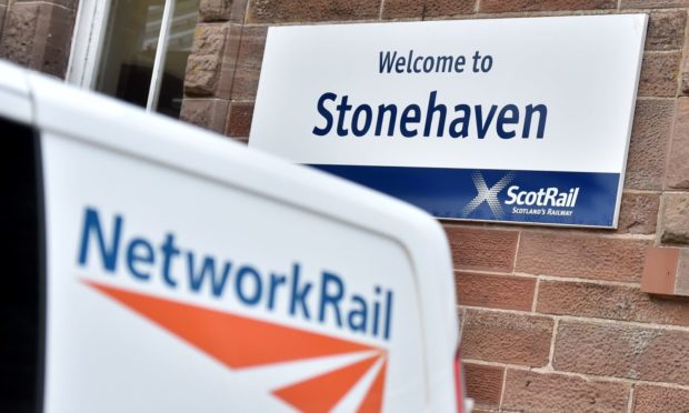 Network Rail Stonehaven crash